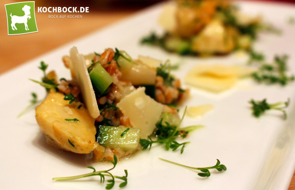 Rezept Artischocken Spargel Linsen Salat von Kochbock.de