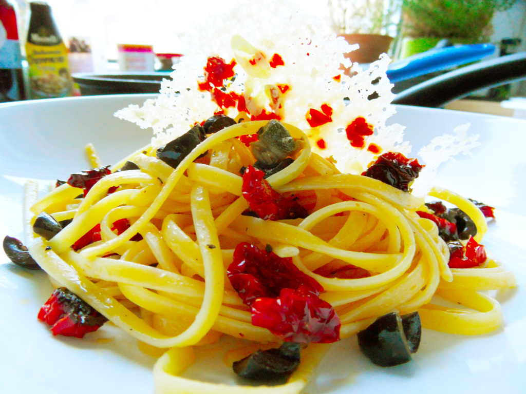 Spaghetti mit frischen Tomaten und Leber | Kochbock.de
