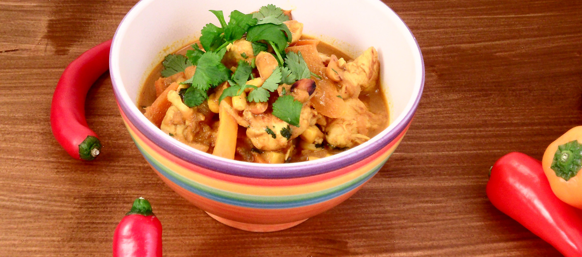 Rezept gelbes Curry mit Hähnchen von Kochbock.de