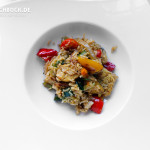 Rezept gebratenes Gemüse mit Reis & Spargel von KochBock.de