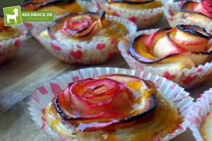 Rezept für Apfelblüten-Blätterteig von KochBock.de